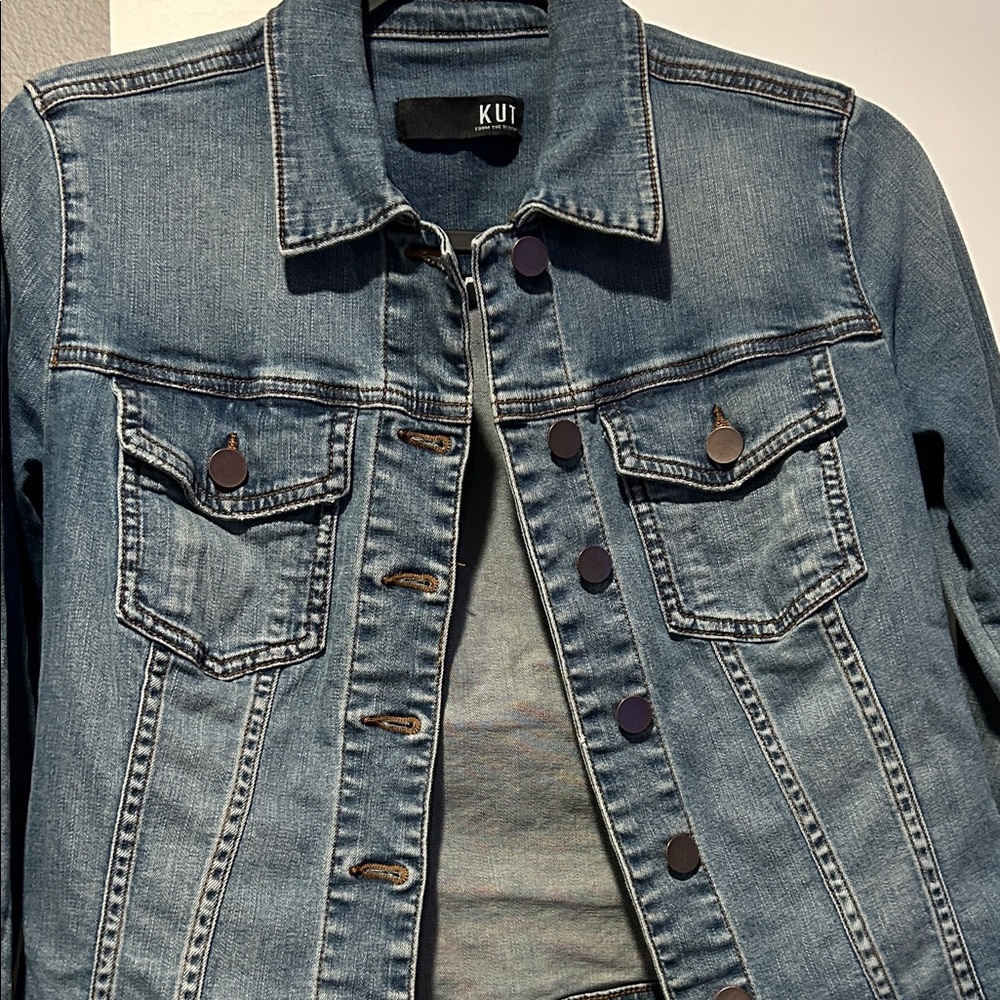 Kut from the Kloth Blue Jean Jacket